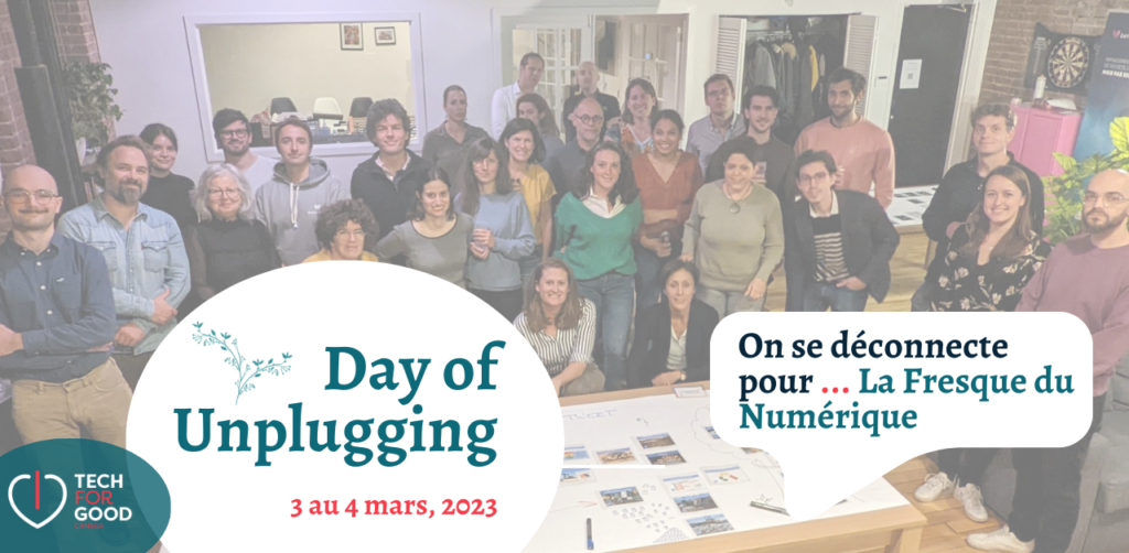 day of unplugging 2023 Fresque du numerique