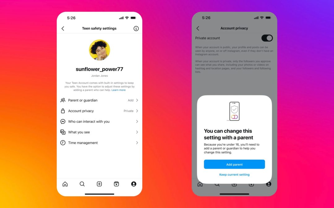 Meta annonce des comptes adaptés aux ados sur Instagram