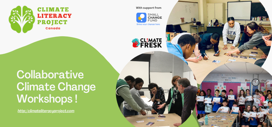 We’re proud to Support the Climate Literacy Project Canada / Educ Climat